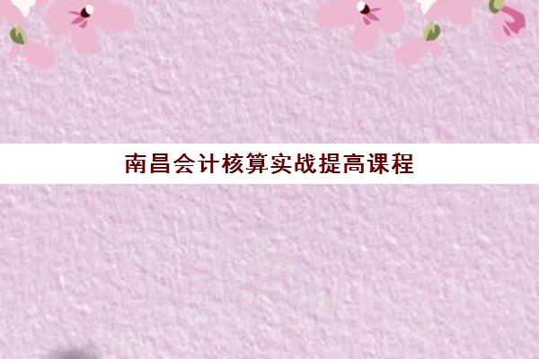 南昌会计核算实战提高课程辅导班有哪些学校可以报？2025年最新权威机构排名、课程特色与择校全指南