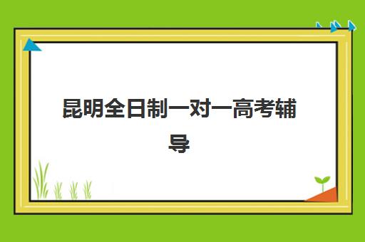 昆明全日制一对一高考辅导集训营哪个比较好网？2025年最新权威排名、各校课程特色与科学择校全指南