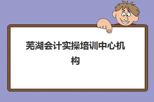 芜湖会计实操培训中心机构服务透明度报告如何解读？2025年权威评估、各机构透明度对比与选择指南