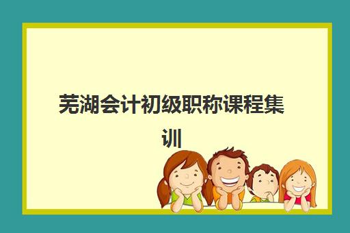 芜湖会计初级职称课程集训营哪家口碑好一点？2025年最新口碑榜单、各机构特色对比与选择全攻略
