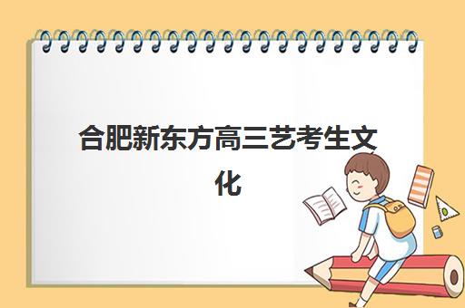 合肥新东方高三艺考生文化课培训机构怎么收费？2025年收费标准全面解析与高性价比选班策略实用指南