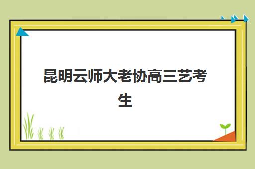 昆明云师大老协高三艺考生文化培训班收费标准价格一览如何查询？2025年最新收费明细与选课指南