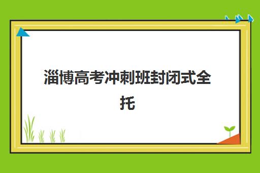 淄博高考冲刺班封闭式全托五大机构技术白皮书：2025年教学模式与提分数据深度解析