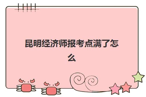 昆明经济师报考点满了怎么办？2025年最新修改政策与解决方案全指南