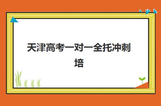 天津高考一对一全托冲刺培训班哪个比较好一点？2025年十大顶尖机构综合评测与择校指南