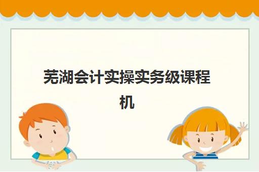 芜湖会计实操实务级课程机构成功率最高的是哪个？2025年实测评估、择校指南与避坑全攻略